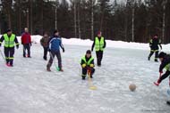 Kuva 22.2.2009: Jääsählyottelu, VPK vastaan Uhka.