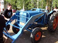 Kuva: Sininen traktori